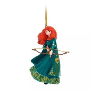 Merida Porcelain Christmas Ornament, Brave