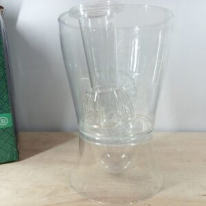 (crack on lid) On Ice Plastic Drinks Dispenser 6 Litres
