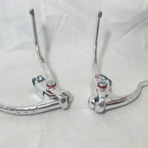 cyclingcolors DOUBLE BRAKE LEVERS BIKE CYCLE VINTAGE LEVER SET EXTENSION DIA ...