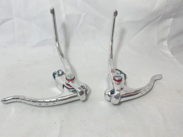 cyclingcolors DOUBLE BRAKE LEVERS BIKE CYCLE VINTAGE LEVER SET EXTENSION DIA ...