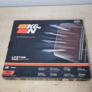 K&N Engine Air Filter: High Performance, Premium, Washable, Panel Filter: 201...
