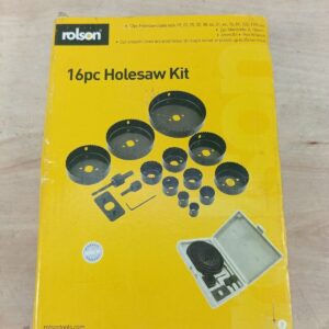 Rolson 58139 16 pc Hole Saw Kit