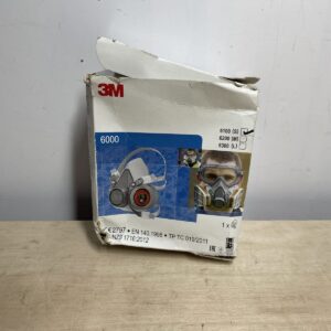 3M Reusable Half Face Mask, Small, 6100 - EN safety certified, XA007702633
